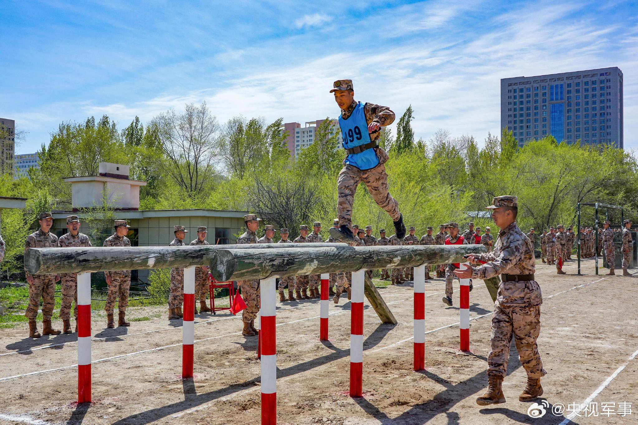 直击训练场!一组图片带你走进武警火热比武现场