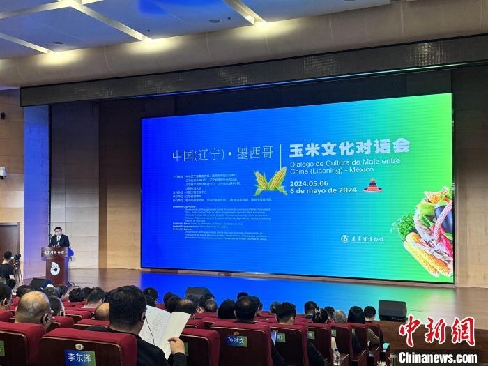 5月6日，中国(辽宁)·墨西哥玉米文化对话会在辽宁省博物馆举行。王景巍 摄