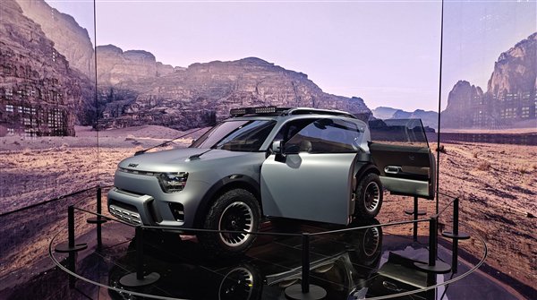 精灵5号概念车,笔者拍摄于现场