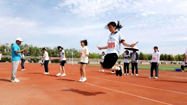 牟平一中举行2024年春季阳光体育运动会