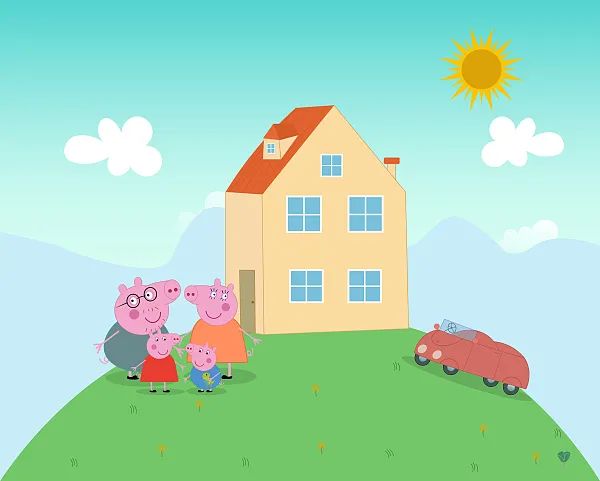 小猪佩奇动画片.图/视觉中国