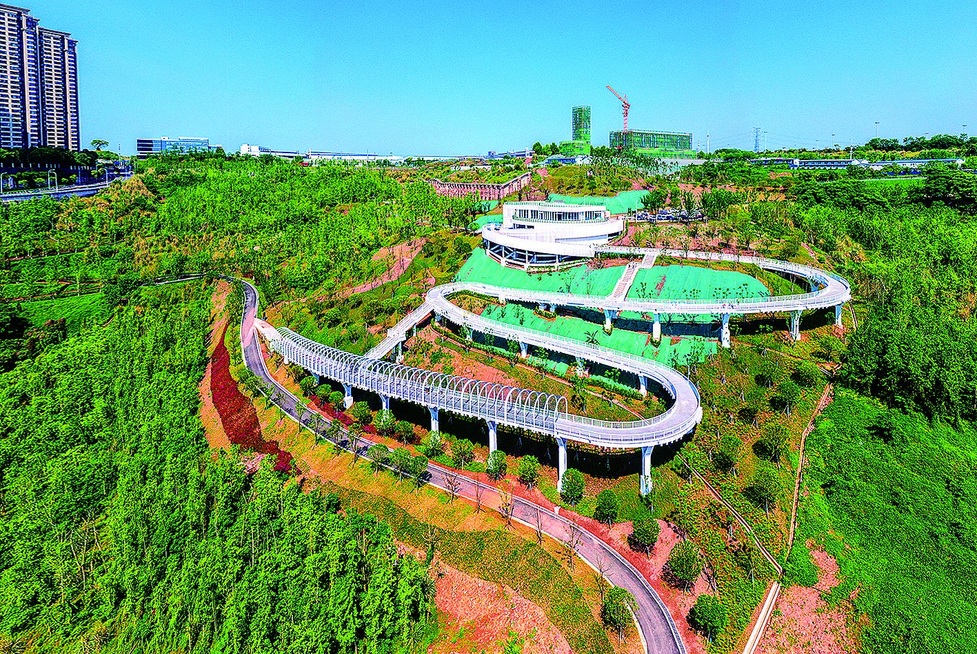 重庆金海湾公园规划图图片
