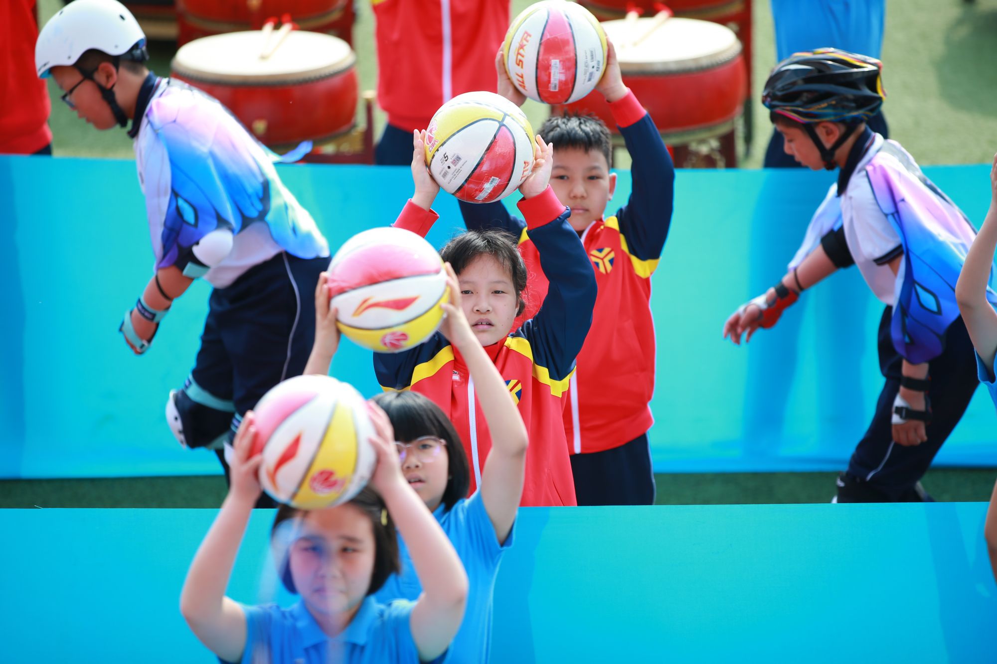 灯市口小学供图运动会现场.灯市口小学供图