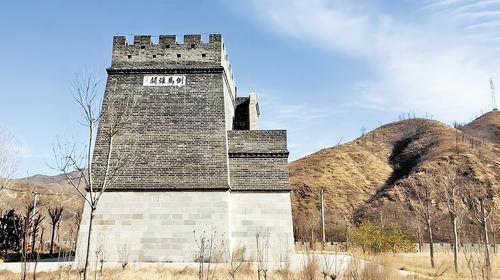 2024年2月拍摄的唐县倒马关. 河北日报记者 王思达摄