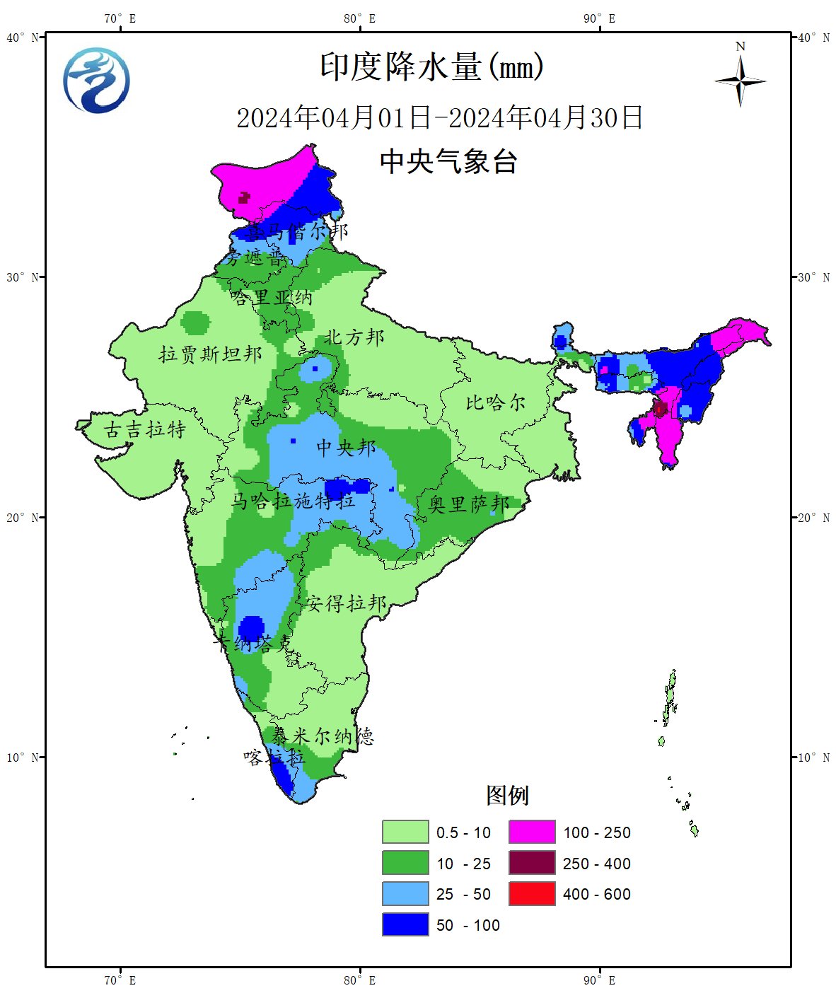 中央气象台:国外农业气象监测与作物产量展望(2024年05月10日)