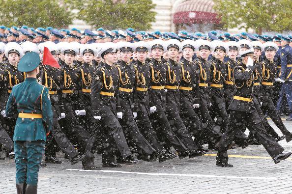 卫国战争胜利日  俄罗斯红场阅兵