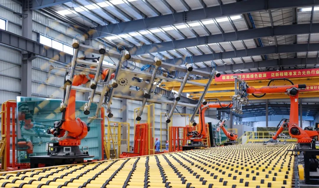 福建省首条光热玻璃生产线在连江投产