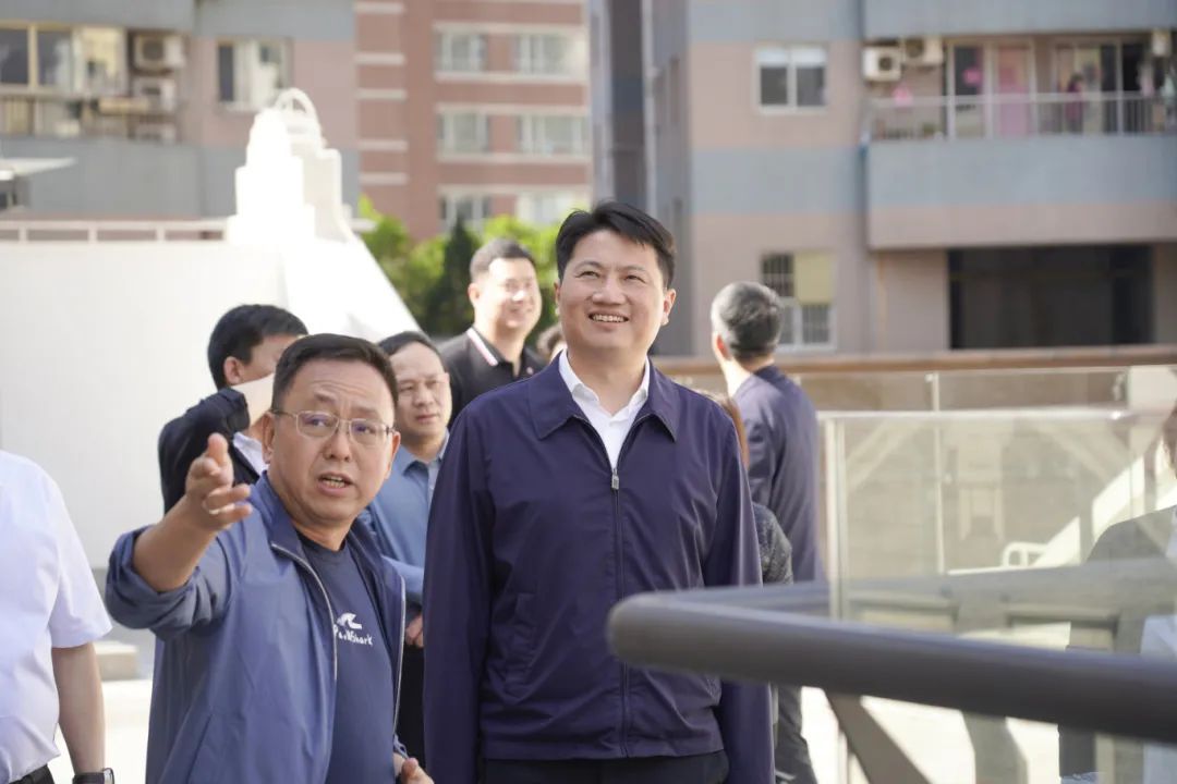 普陀区领导专题调研城市更新项目推进情况