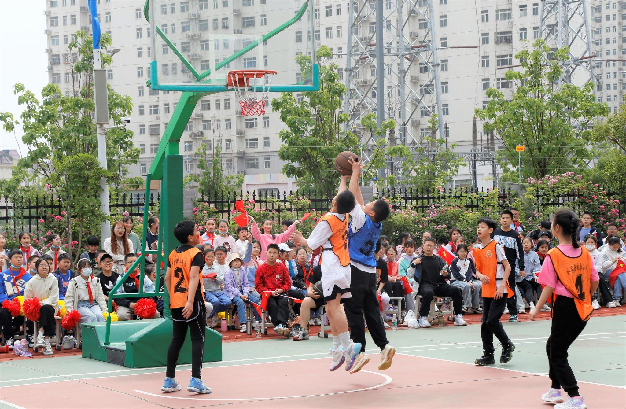 语牧歌小学顺利举行2024年春季运动会暨第二届"牧歌杯"班级篮球联赛