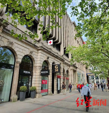 ▲欧洲自然科学院所在大街