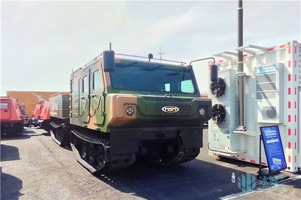 哈产蟒式全地形车亮相"应急使命·2024"防汛防台风演习