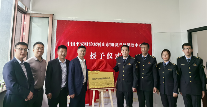 中国平安财险双鸭山市知识产权保险中心正式成立