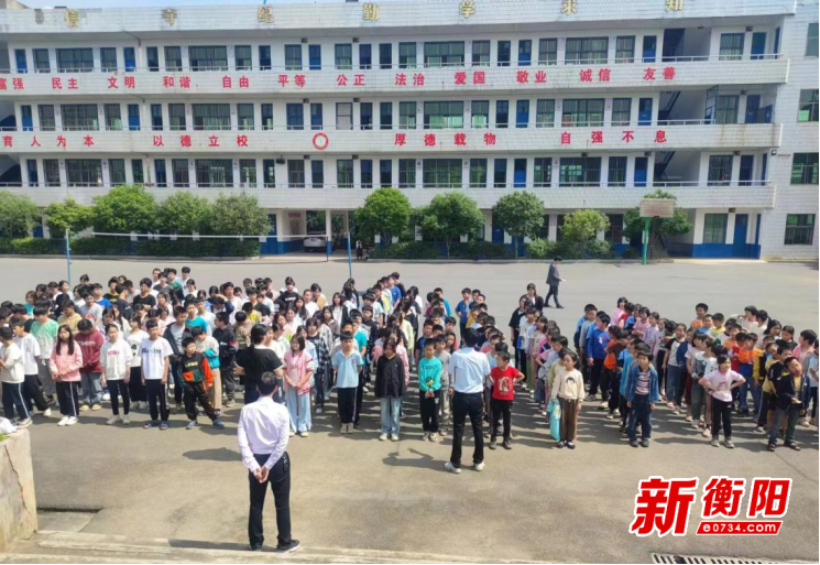 防溺常演练!祁东县毛坪中学举行防溺水安全演练