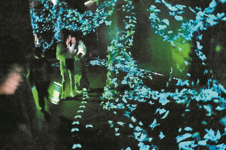 深圳举办公益装置艺术展为孤独症群体发声 蝶光星河 爱的海洋