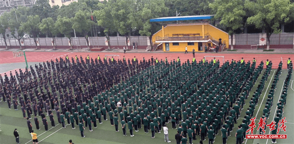 常德朗州高级中学:健康跑操 青春飞扬