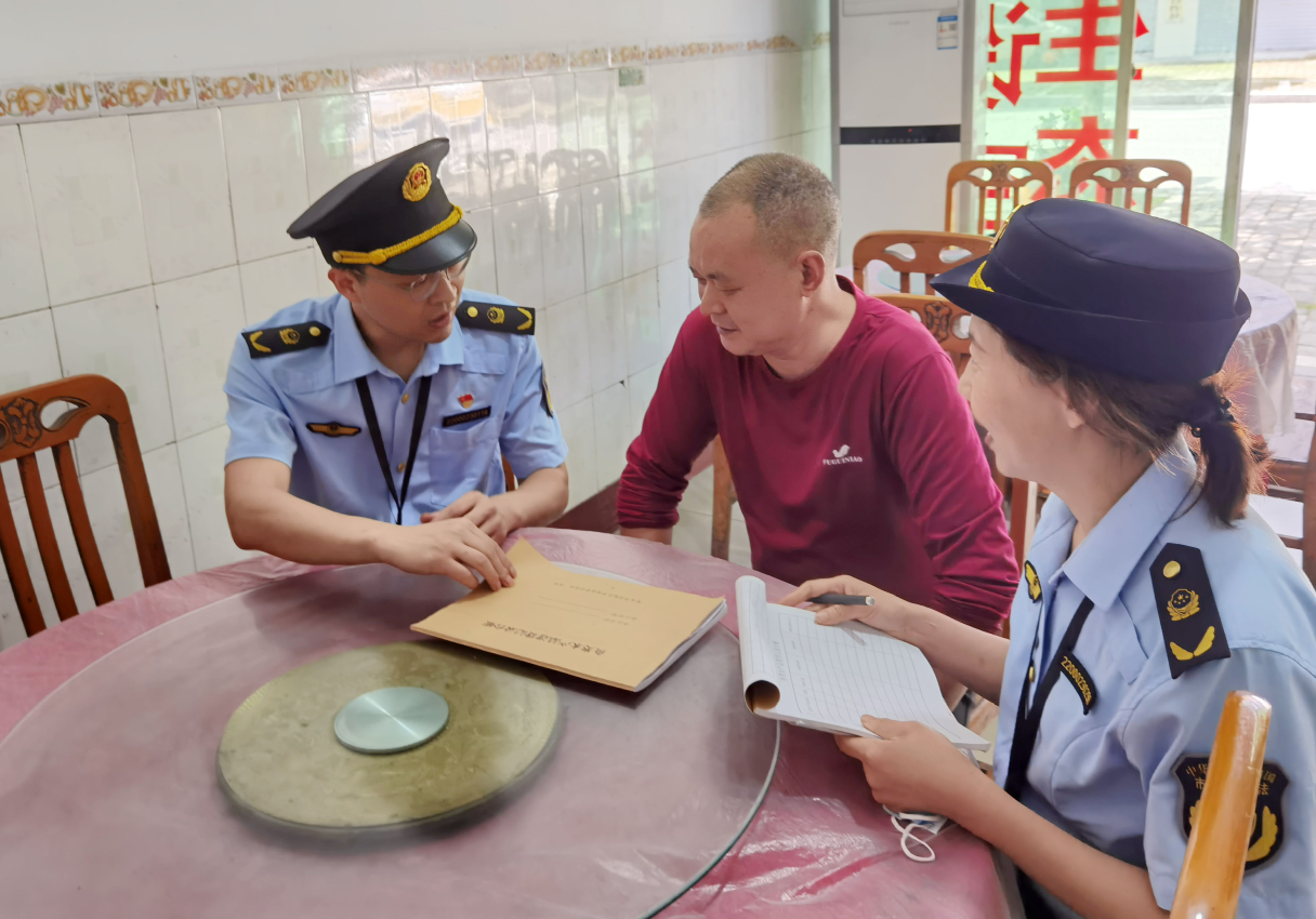 重庆市涪陵区清溪镇市场监管所持续开展"长江禁捕"专项执法