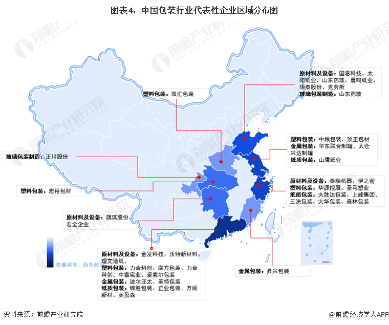 【干货】2024年包装行业产业链全景梳理及区域热力地图