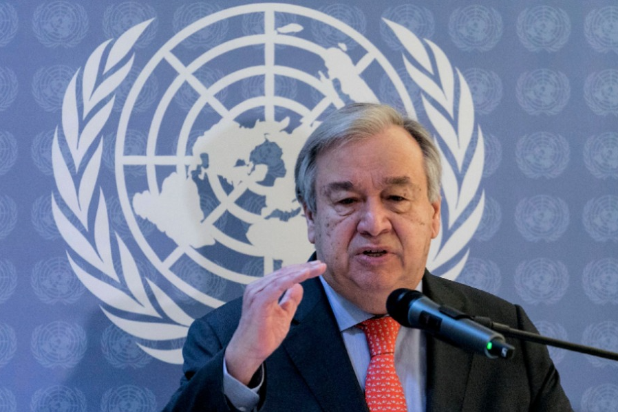 古特雷斯强烈谴责联合国工作人员在拉法遇袭
