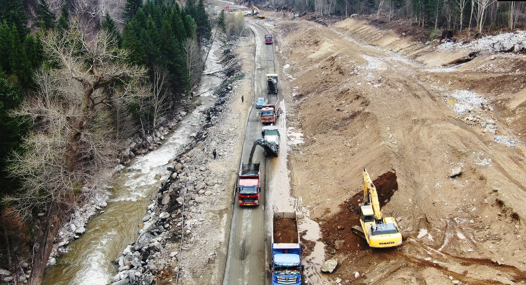 黑龙江亚雪公路建设按下"快进键" 倾力亚冬会 丝滑入雪乡