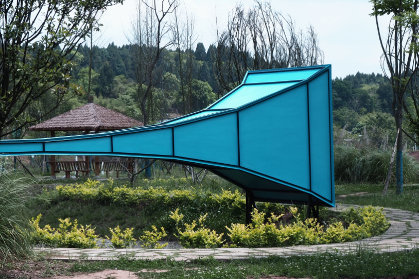 十大艺术装置出圈!揭秘dnβ 资阳数字游民国际社区背后的艺术元素