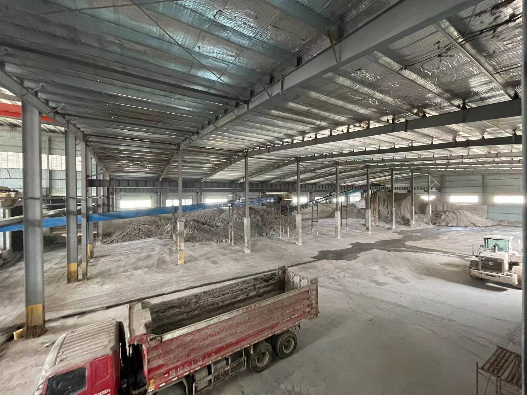 停工的炉渣再生车间