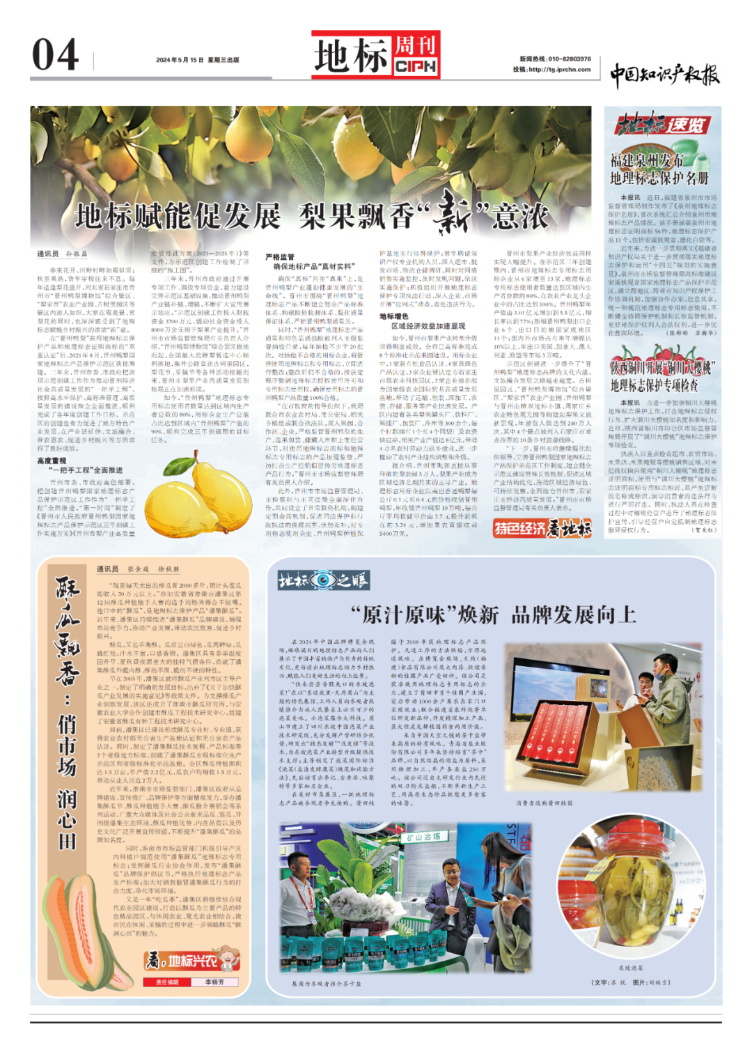 梨果飘香"新"意浓!看"晋州鸭梨"地标赋能促发展