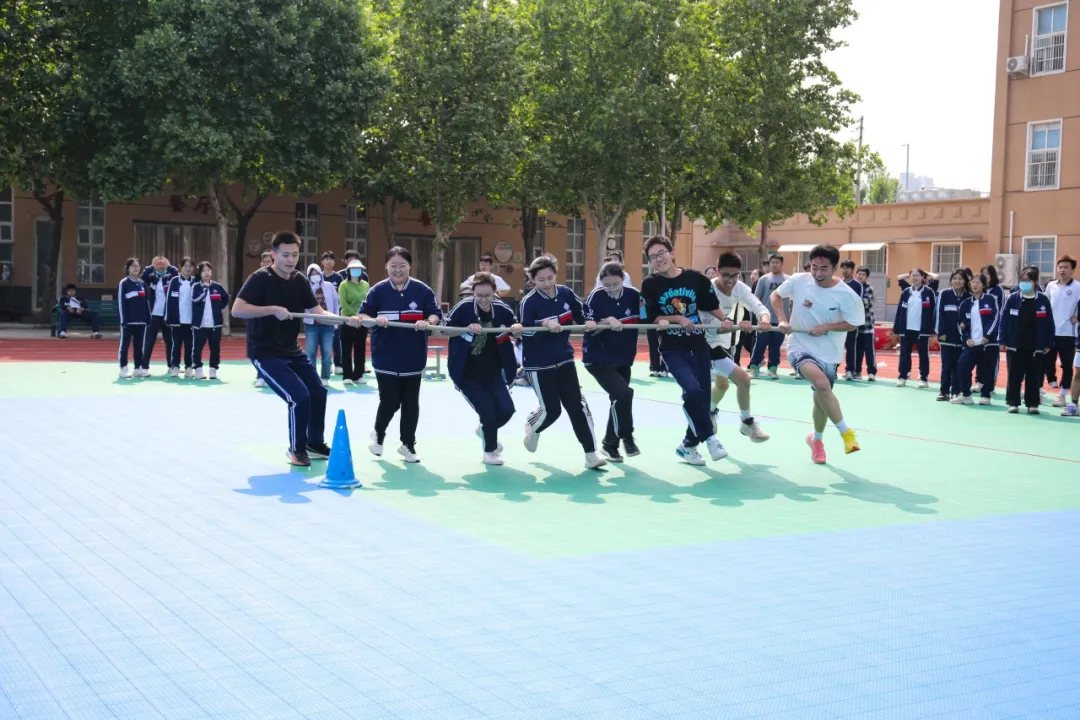 青春无限好 运动正当时 郑州市为民高中校园体育艺术节欢乐开幕