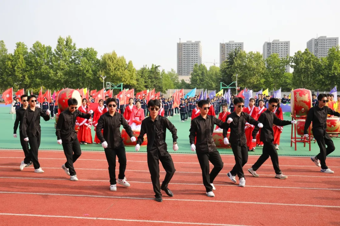 青春无限好 运动正当时 郑州市为民高中校园体育艺术节欢乐开幕