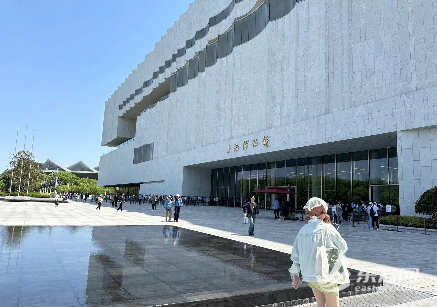 试开放三个半月,上海博物馆东馆迎来第100万名观众
