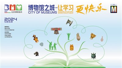 “2024北京博物馆月”海报。北京市文物局供图