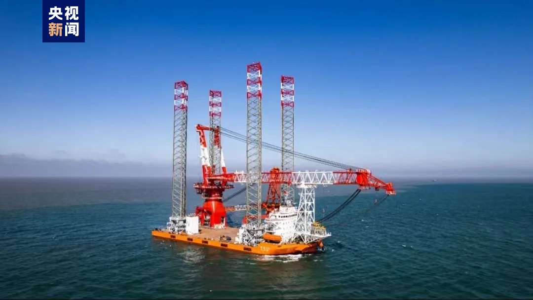 又一艘“海之利器”！1600吨自升式风电平台完成试航