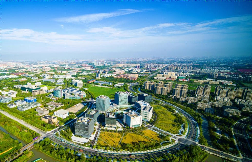 图为上海紫竹高新技术产业开发区