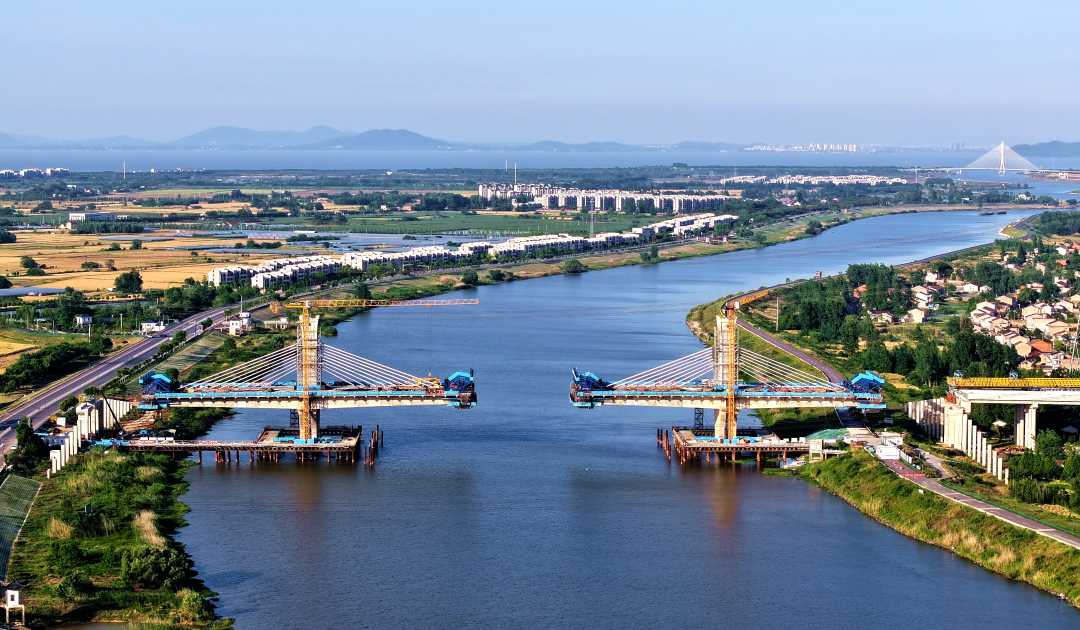 5月16日,位于安徽省合肥市庐江,肥西两县之间的合肥市徽州大道南延线