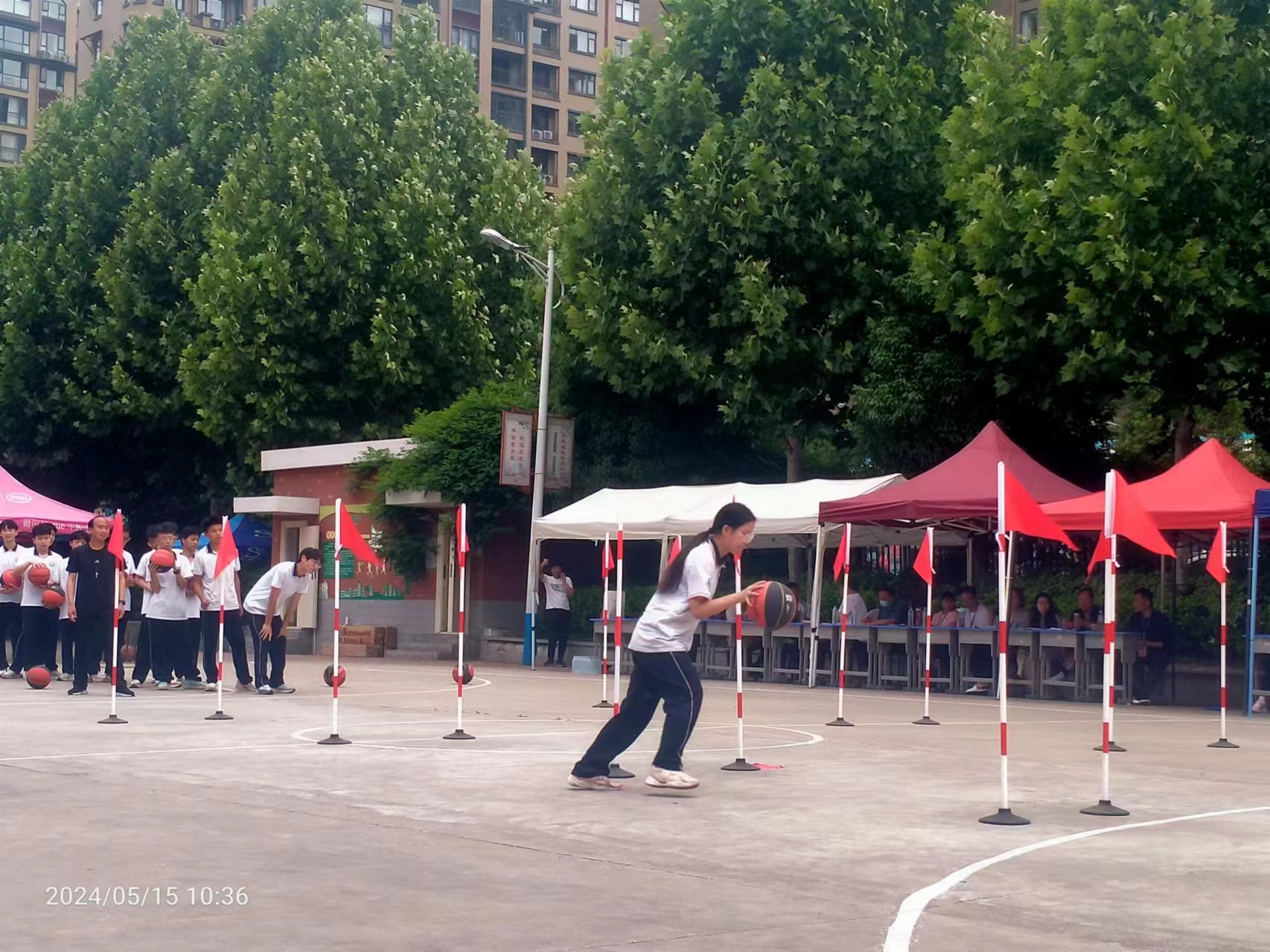 成功举办南阳市"十万教师课堂教学大比武"初中体育学科市级现场比赛