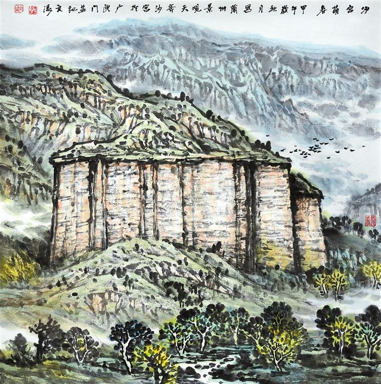 【视点】且把乡情寄丹青——"兰州画家画兰州美术作品展"作品选登