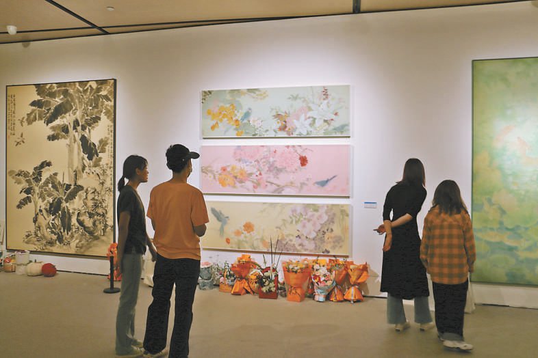 　　图为中央美术学院2024年研究生毕业作品展现场。本报记者 王广燕摄