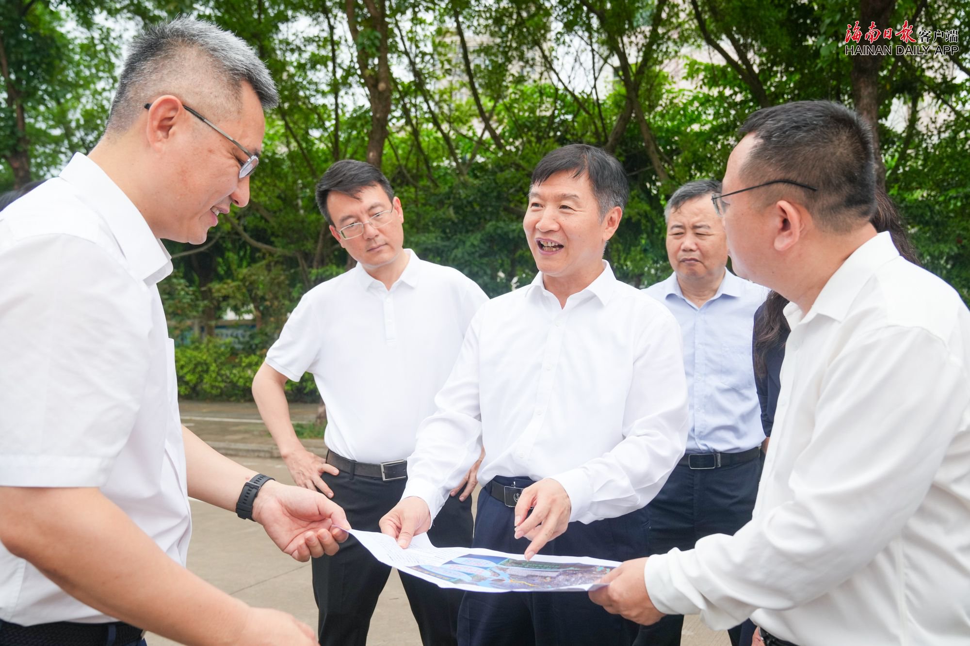 刘小明在海口市调研检查中央生态环保督察反馈问题和燃气安全隐患问题