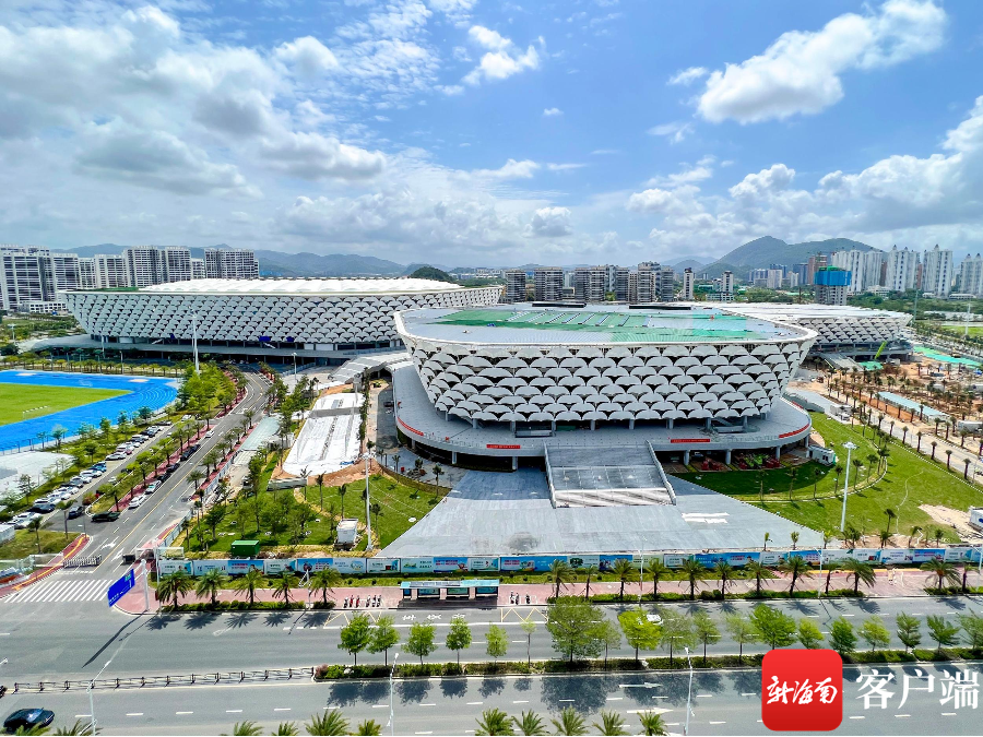 冲刺保竣工 三亚市体育中心项目按下"快进键"