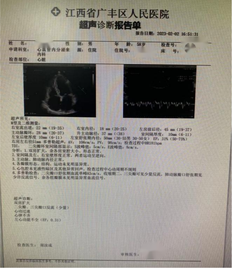 活心丸(浓缩丸)治疗病例之103-冠心病合并慢性心功能不全男性患者