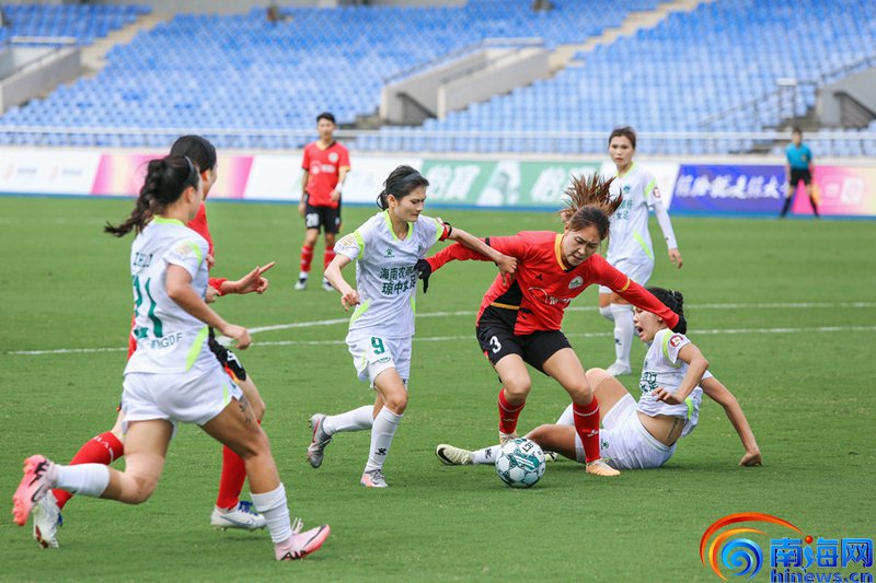 2024赛季女超联赛第8轮开踢 海南琼中女足1:1永川茶山竹女足
