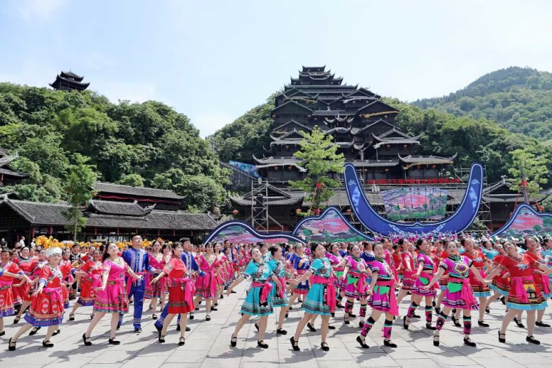 彭水九黎城风景区门票图片