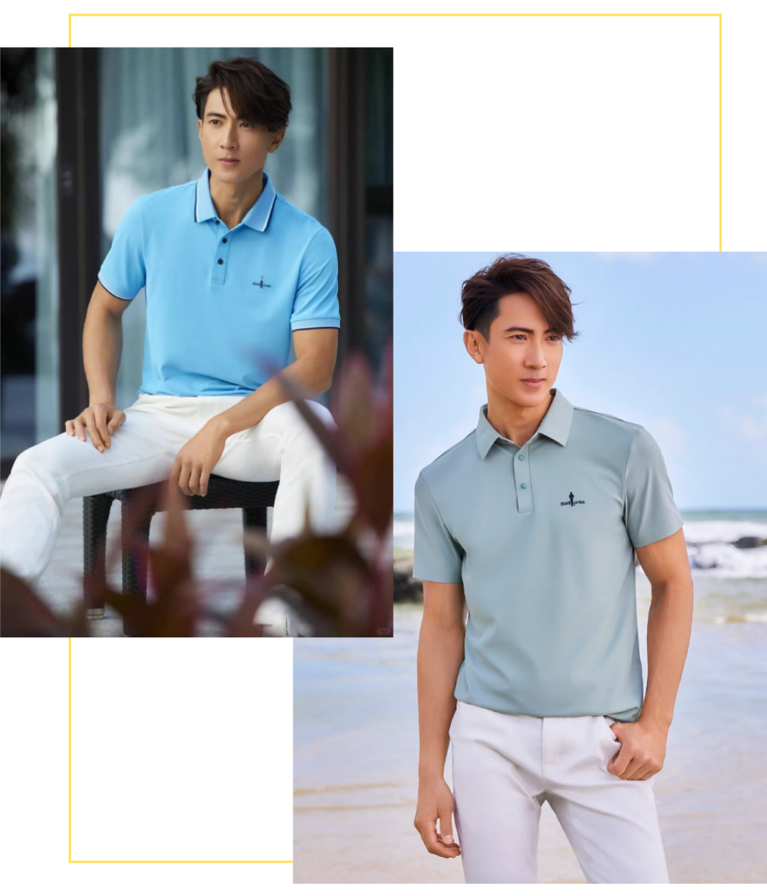 吴尊丨图源:比音勒芬官网也是在2018年,比音勒芬收购了意大利男装品牌