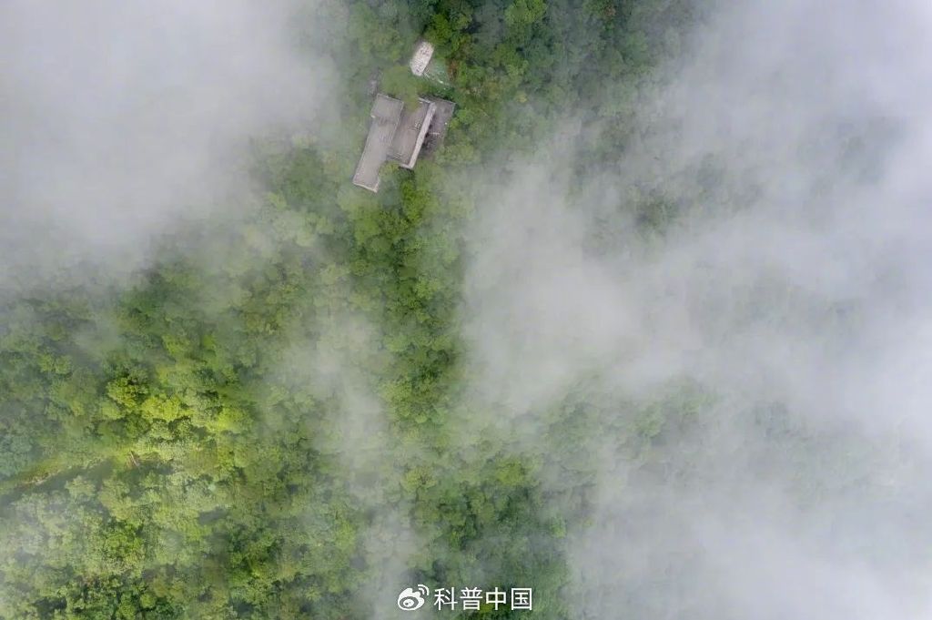 云雾缭绕的梵净山。图库版权图片，转载使用可能引发版权纠纷