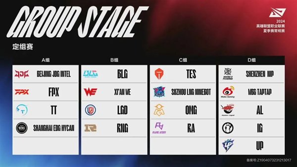 【全局BP来了!《英雄联盟》LPL夏季赛常规赛分组出炉:6月1日开赛】