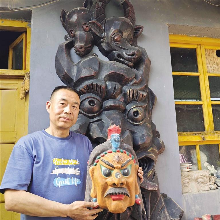 马正德:让傩面传承跟上年轻的步伐|傩面具_新浪财经_新浪网