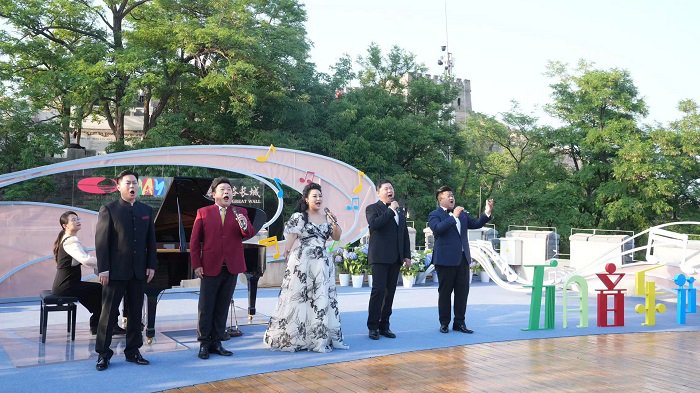 2024国家大剧院五月音乐节歌声唱响怀柔区慕田峪长城