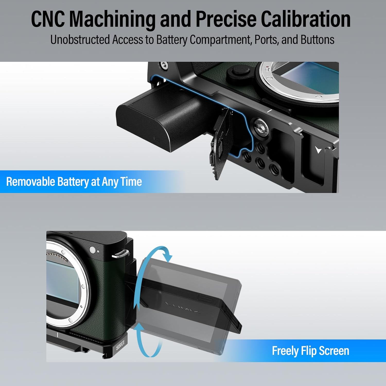 松下 lumix s9 相机更多海报曝光:翻转屏,可快速安装兔笼 / 手柄,有望