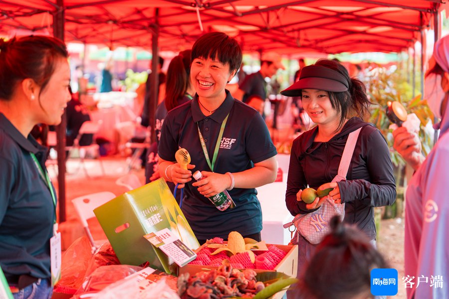 以苗会友!2024年首届白沙海垦大岭苗木(农产品)展销会举办