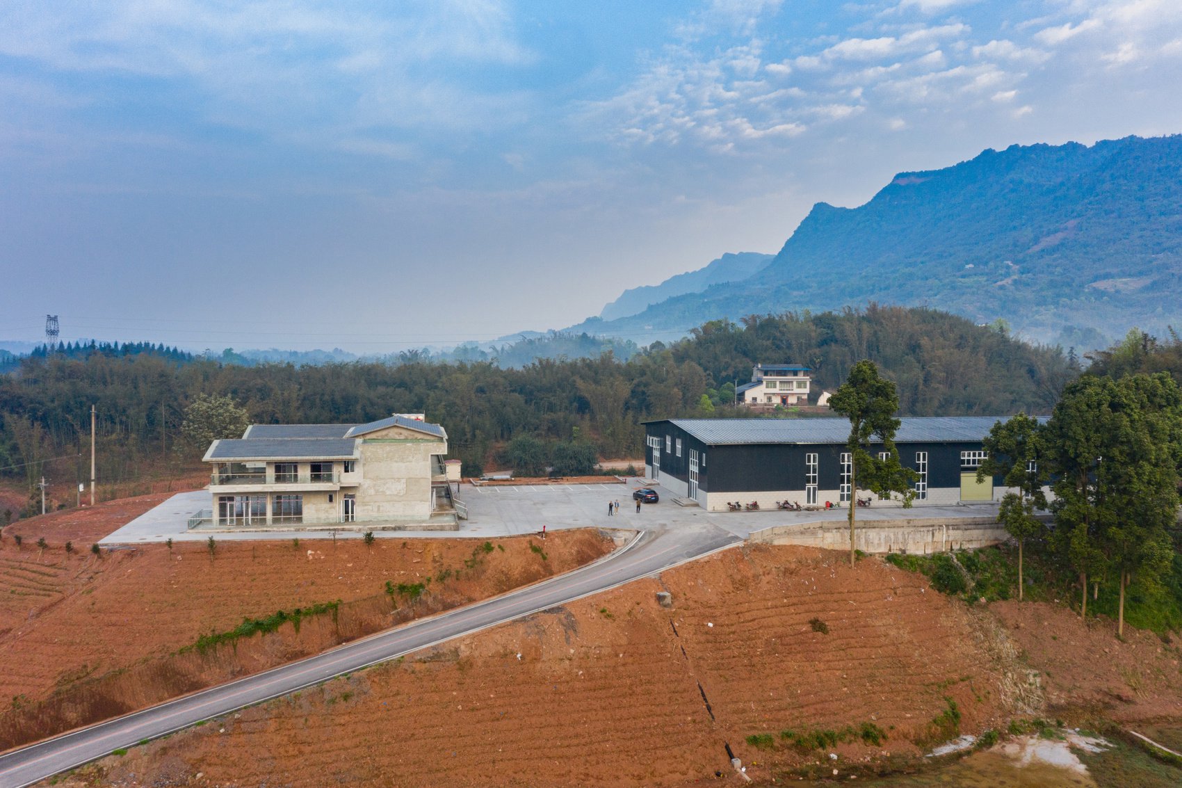 位于泸州市叙永县向林镇的四川一木和茶业有限公司 魏廷华 摄