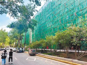 老旧小区改造项目陆续启动施工